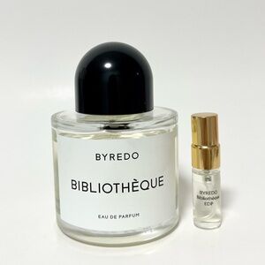 Byredo Bibliotheque (3ml) decant